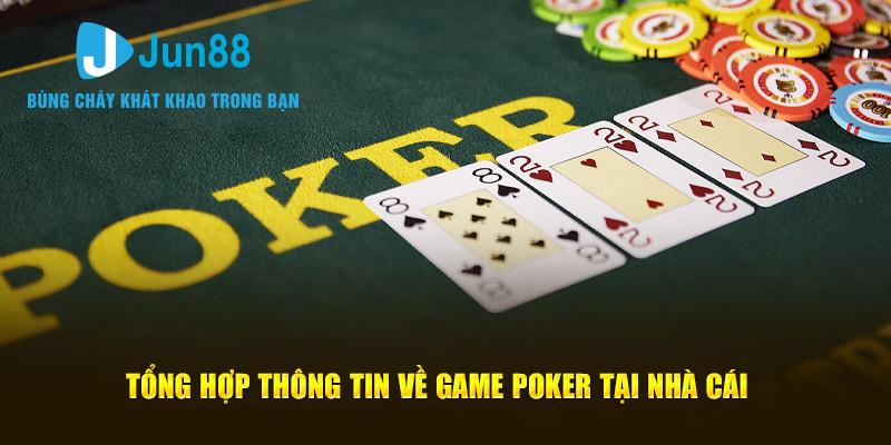 Game Poker online du nhập vào Việt Nam và nhanh chóng phổ biến